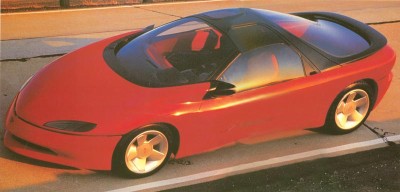 Glass and ceaseless curves dominated the Cailfornia IROC Camaro.