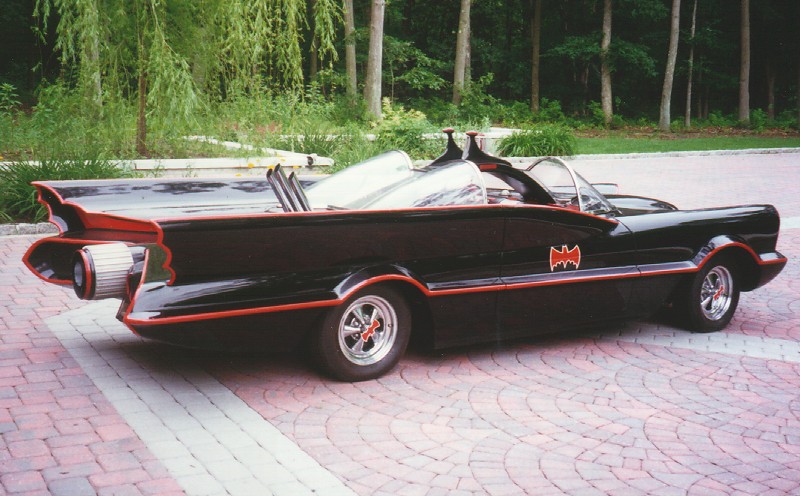 Batmobile (1966): Lincoln Futura by Barris Kustom