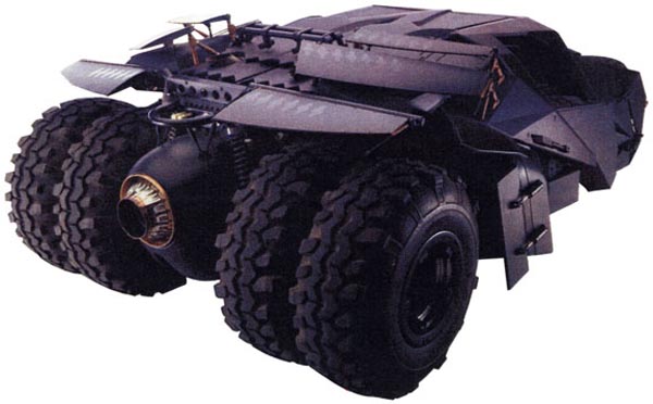 Batmobile (2005): Тумблер вкл.
