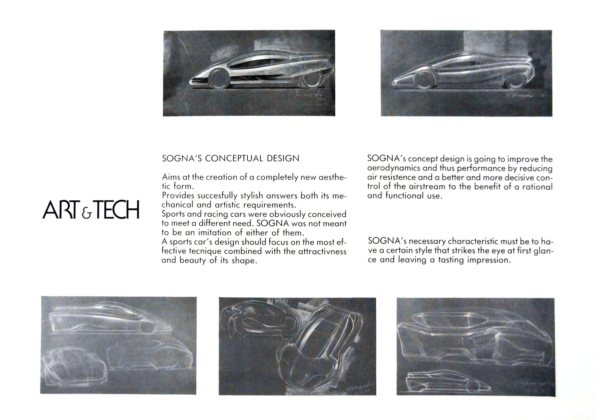 Art & Tech Sogna (1991) - Brochure