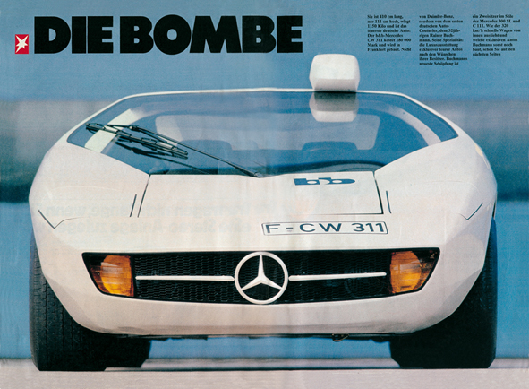 Mercedes-Benz Studie CW311, 1978: Будущий император