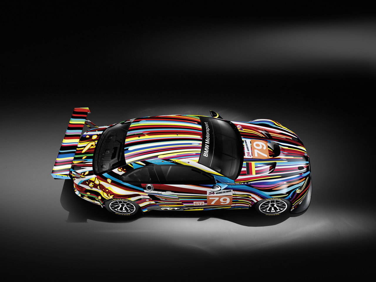BMW M3 GT2 Art Car (2010): Jeff Koons