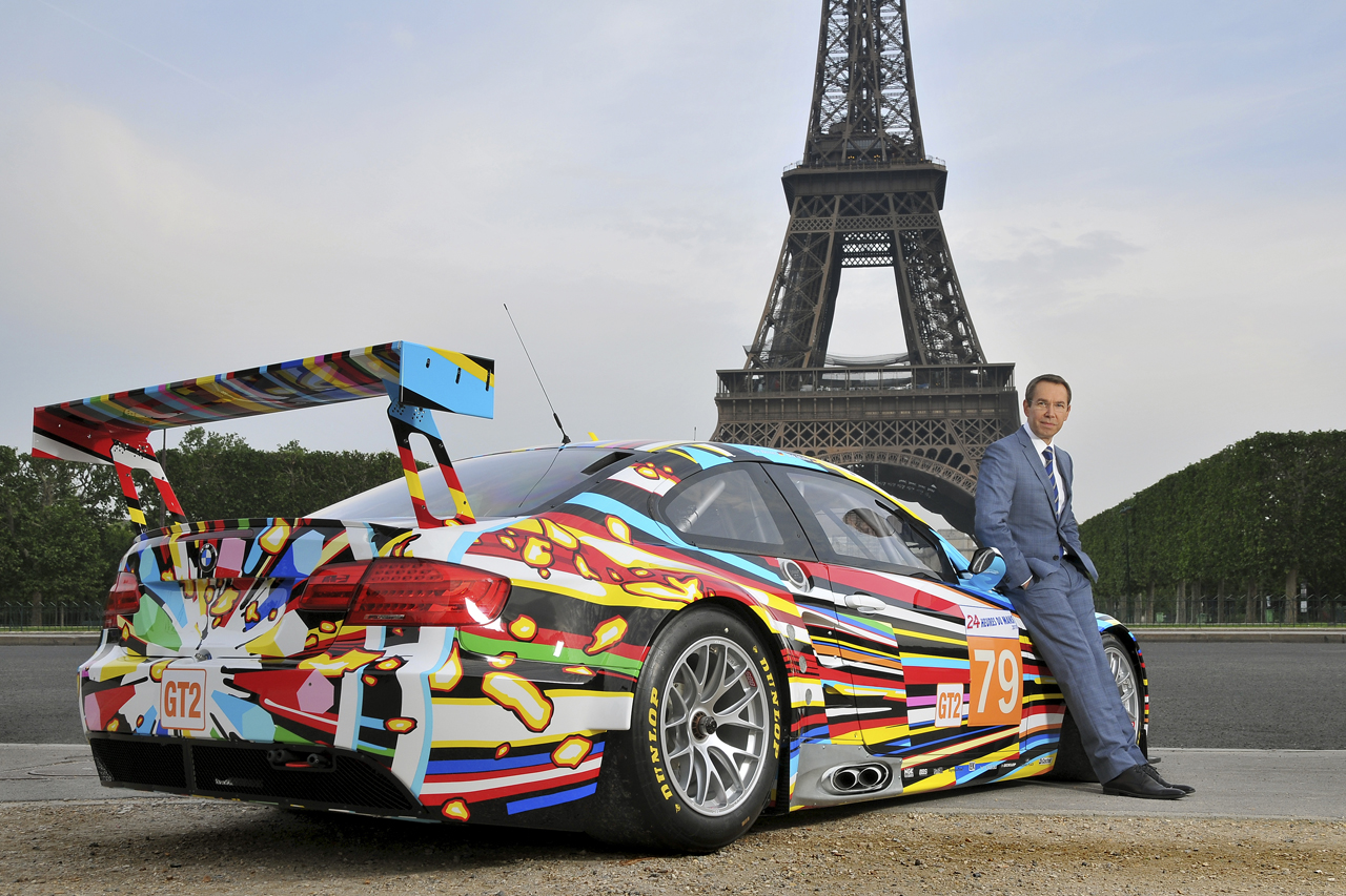 BMW M3 GT2 Art Car (2010): Jeff Koons