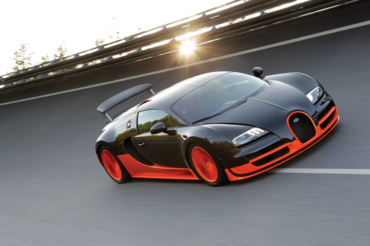 Bugatti Veyron 16.4 Super Sport (2010):  Рекорд скорости для серийных автомобилей
