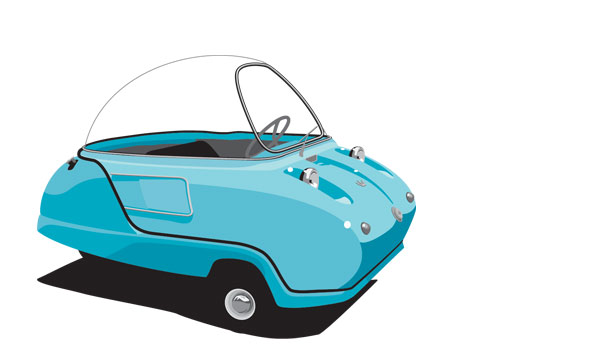 Peel Trident (1964-66) - Illustration: JLDesign