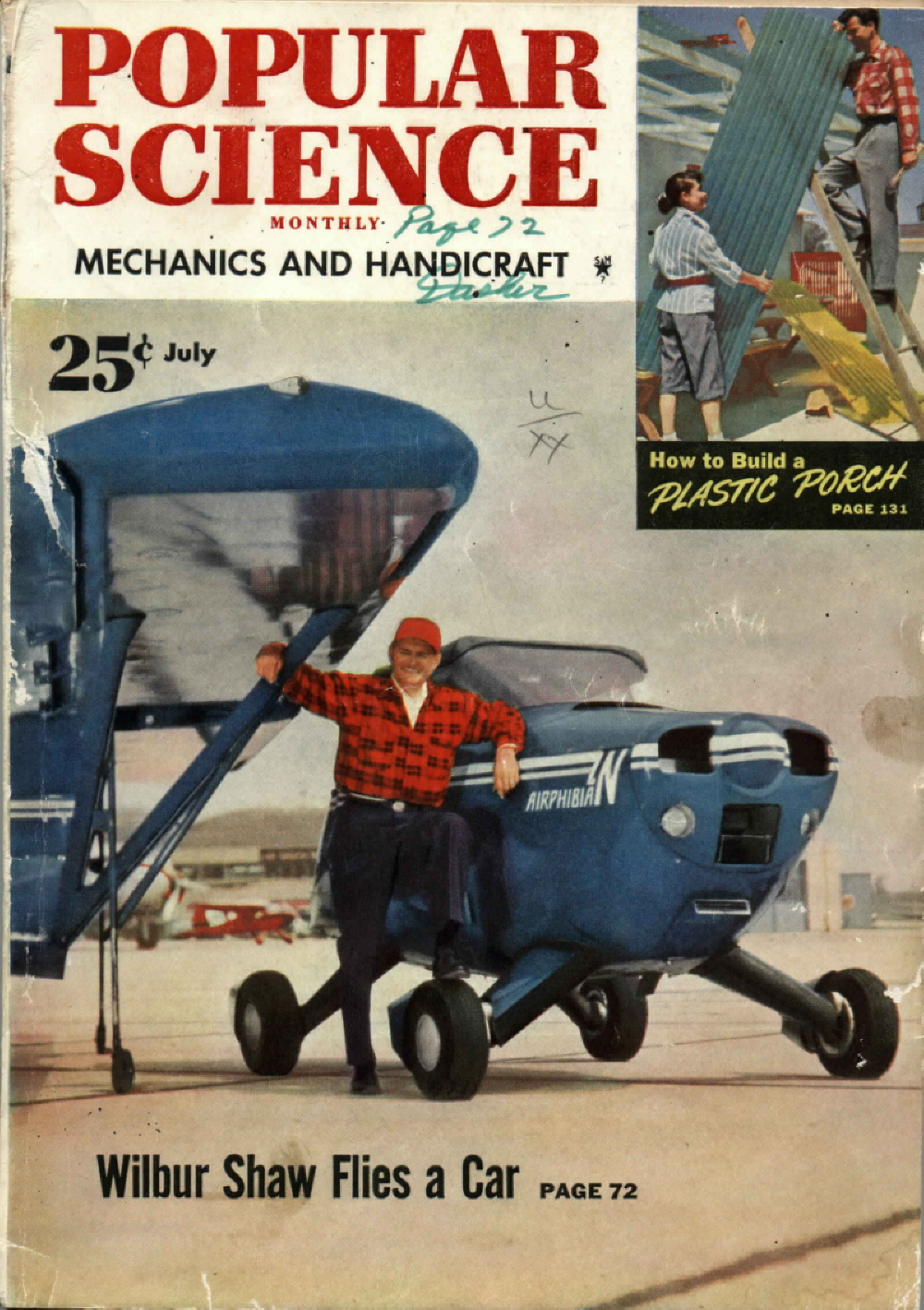 Fulton Airphibian - Popular Science, July 1952