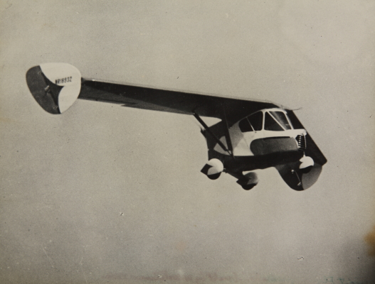 Waterman W-5 Arrowbile (1937) - #3 in flight