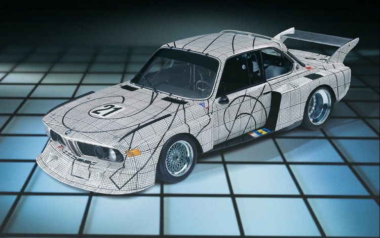 BMW 3.0 CSL Art Cart # 2 (1976): Frank Stella