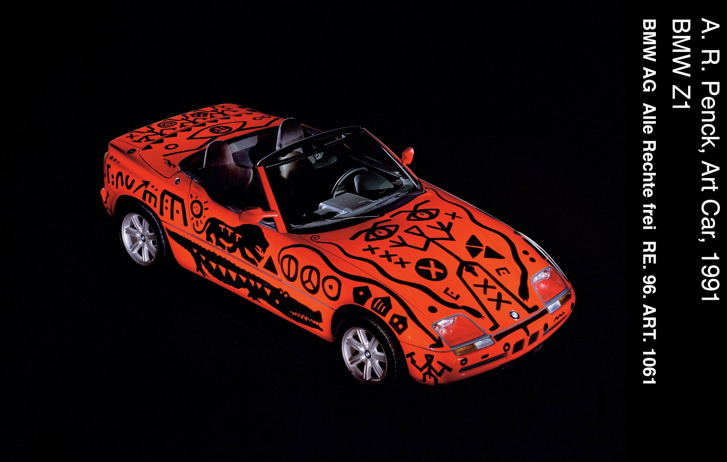 BMW Z1 Art Car # 11 (1991): A. R. Penck