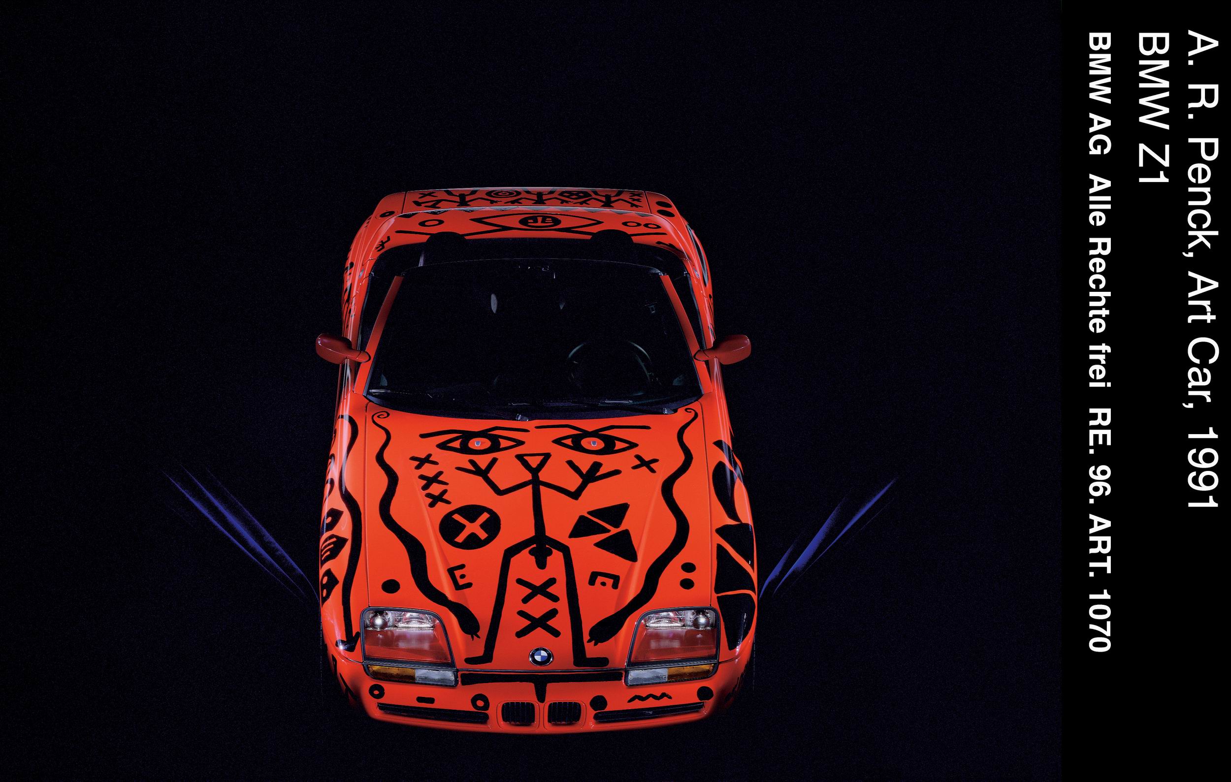 BMW Z1 Art Car # 11 (1991): A. R. Penck