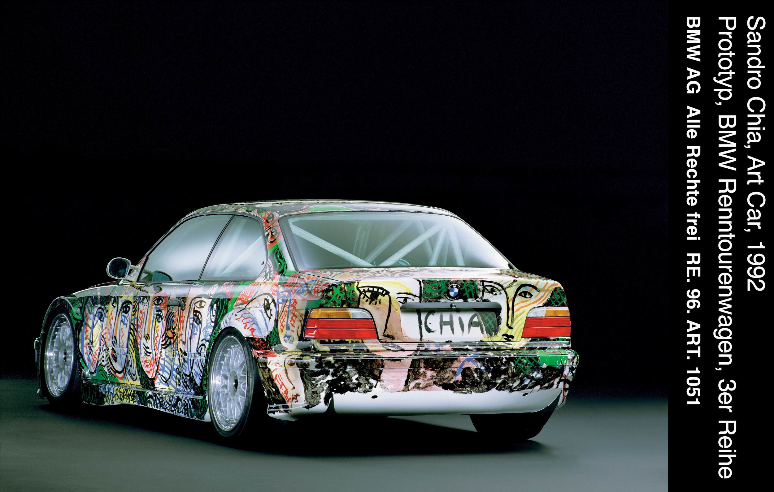 BMW 3 Series Touring Prototype Art Car # 13 (1992): Sandro Chia