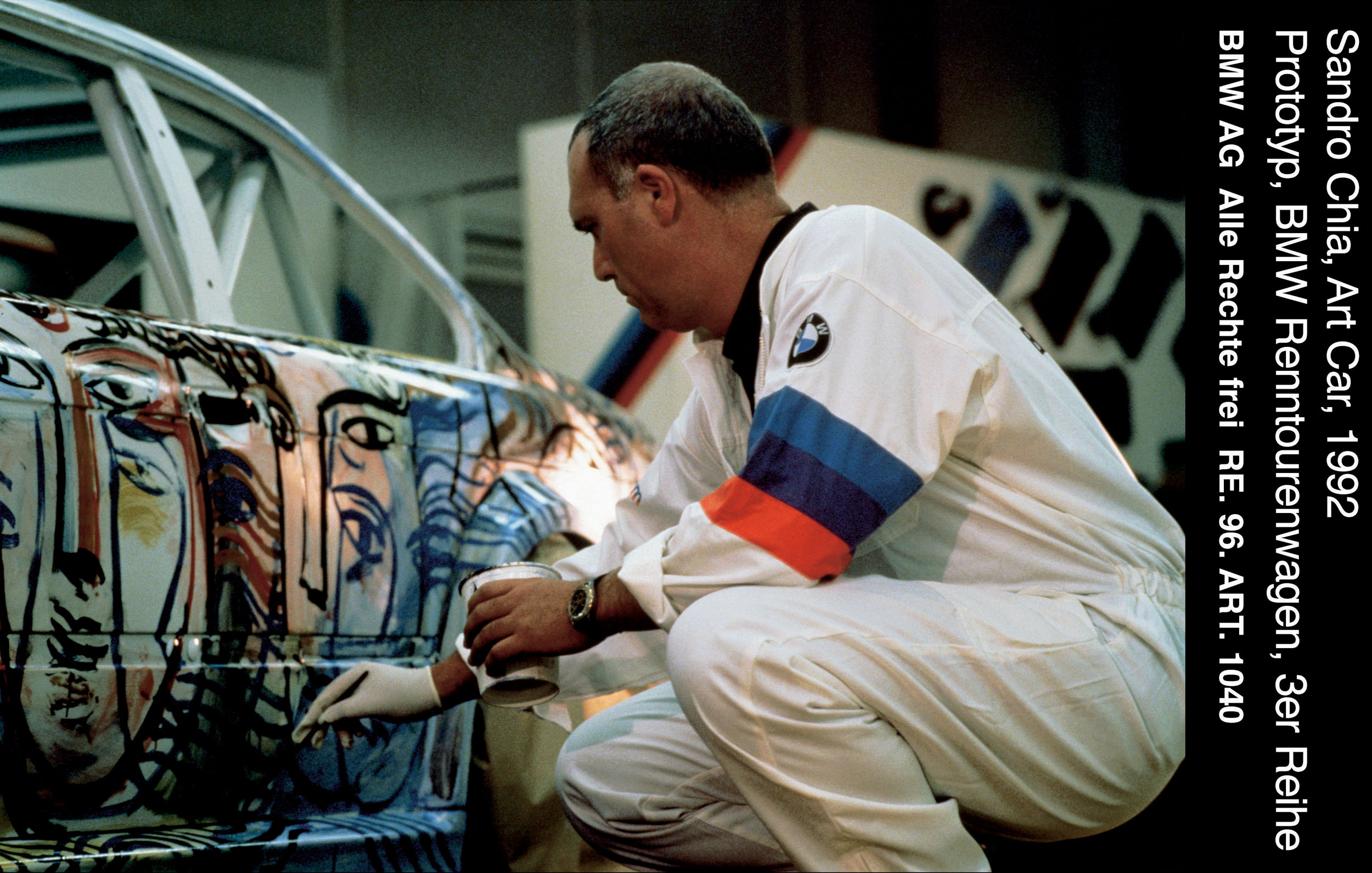 BMW 3 Series Touring Prototype Art Car # 13 (1992): Sandro Chia