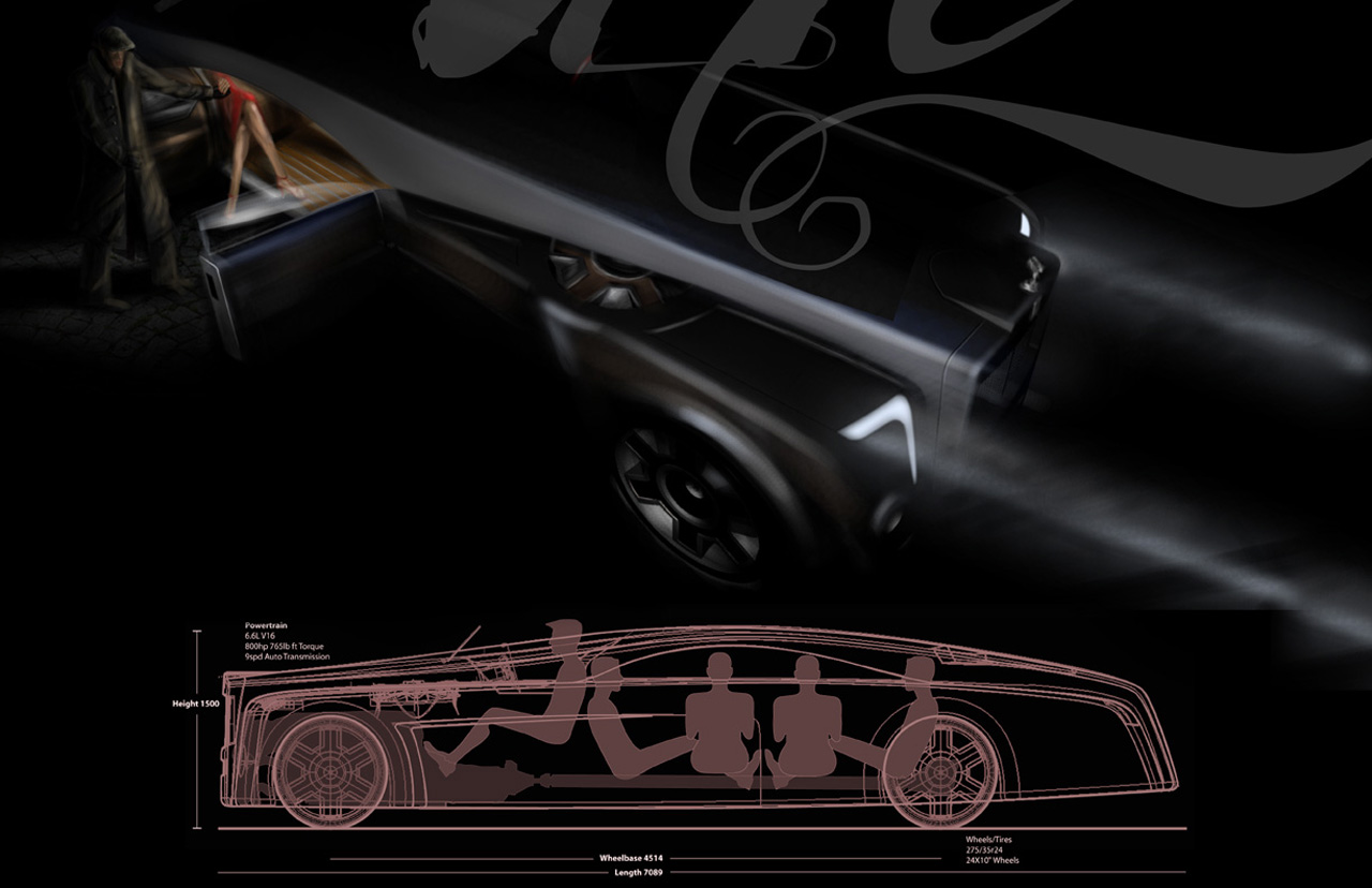 Rolls-Royce Apparition (2005) - Пассажиры Rolls-Royce Apparition вряд ли заметят принципиальную разницу с обычными лимузинами, чего не скажешь о водителе…