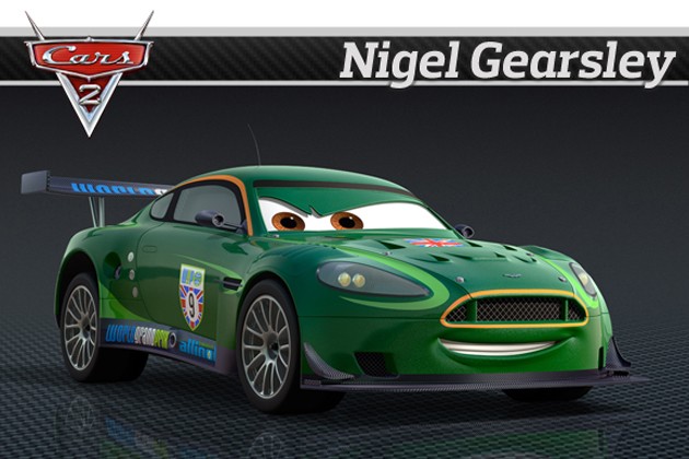 Cars 2 Characters: Nigel Gearsley