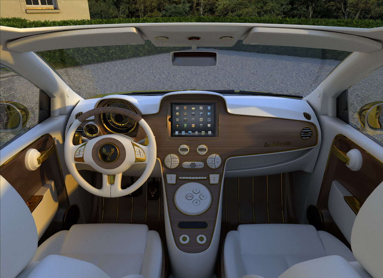 Fiat 500C La Dolce Vita (by Fenice Milano) - Interior