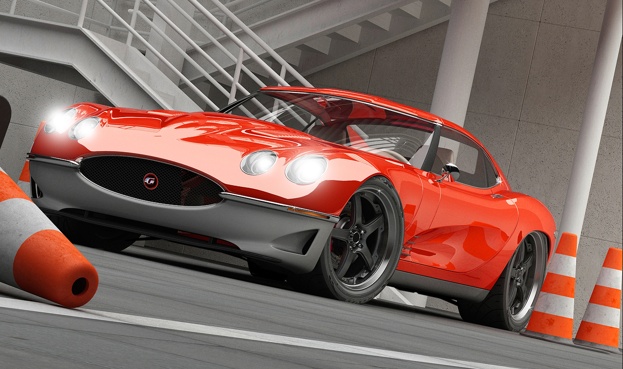 Growler E 2011 Concept (Bo Zolland): Jaguar E-Type 21-го века