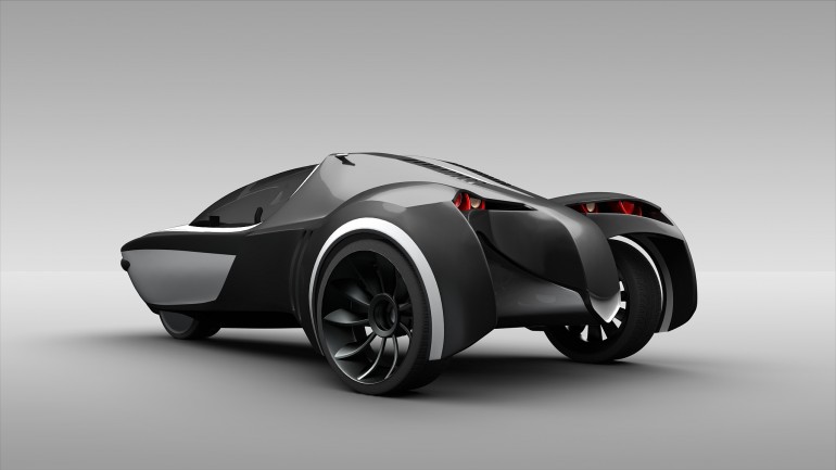 Michelin Challenge Design (2011): Manta amphibious three-wheeler concept