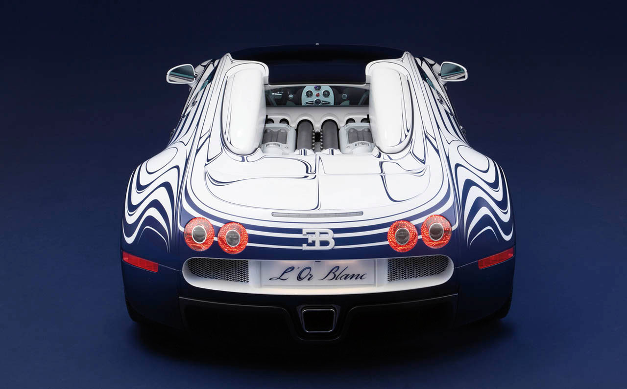 Bugatti Veyron L'Or Blanc (2011): «фарфоровый» суперкар