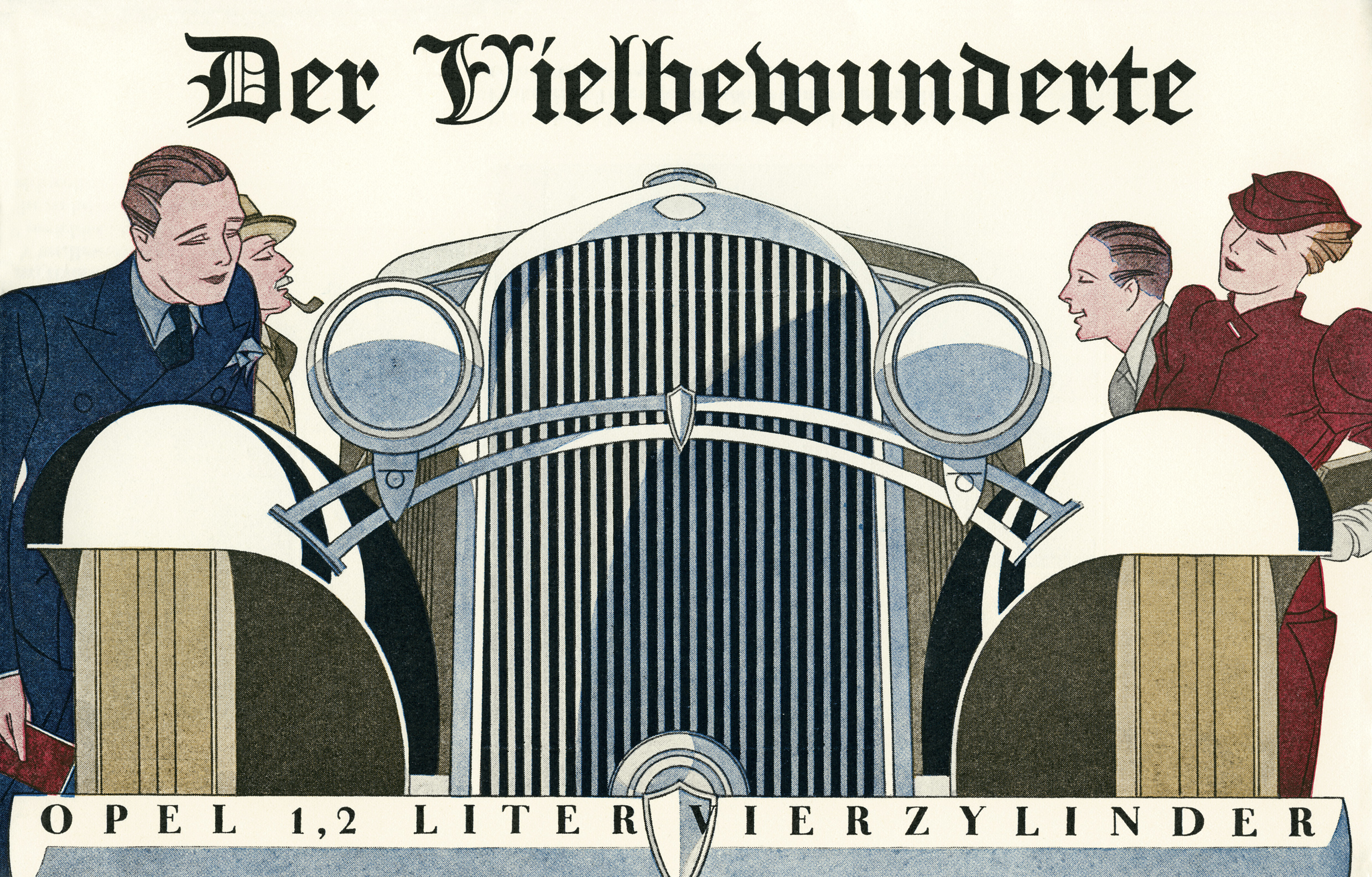 Opel 1,2 Liter Vierzylinder: Advertising Art by Bernd Reuters