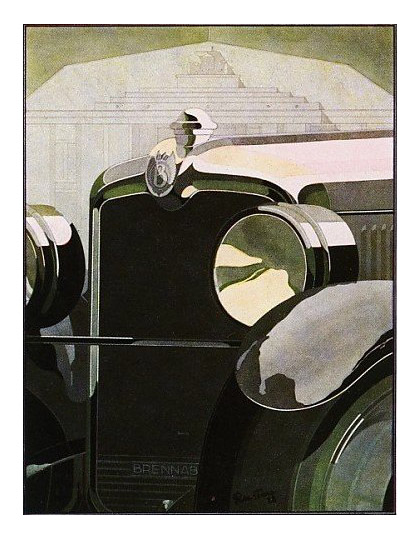 Brennabor (1928) - Radiator: Advertising Art by Bernd Reuters