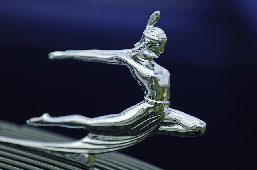 Chief Hood Ornament – Pontiac (1935) – Photo: Jill Reger
