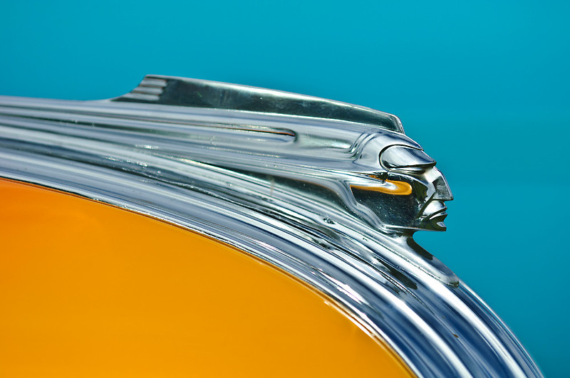 Chief Hood Ornament – Pontiac (1941) – Photo: Jill Reger