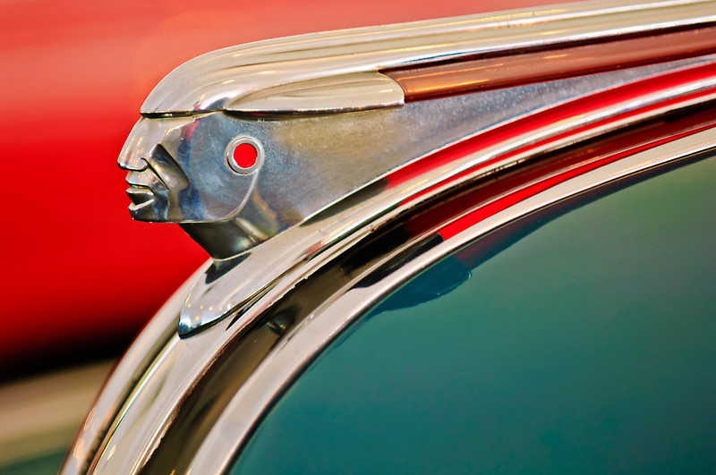 Chief Hood Ornament – Pontiac (1948) – Photo: Jill Reger
