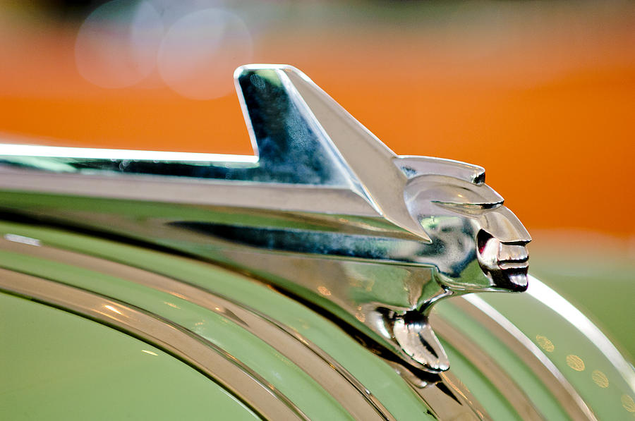 Chief Hood Ornament – Pontiac Chieftain (1952) – Photo: Jill Reger