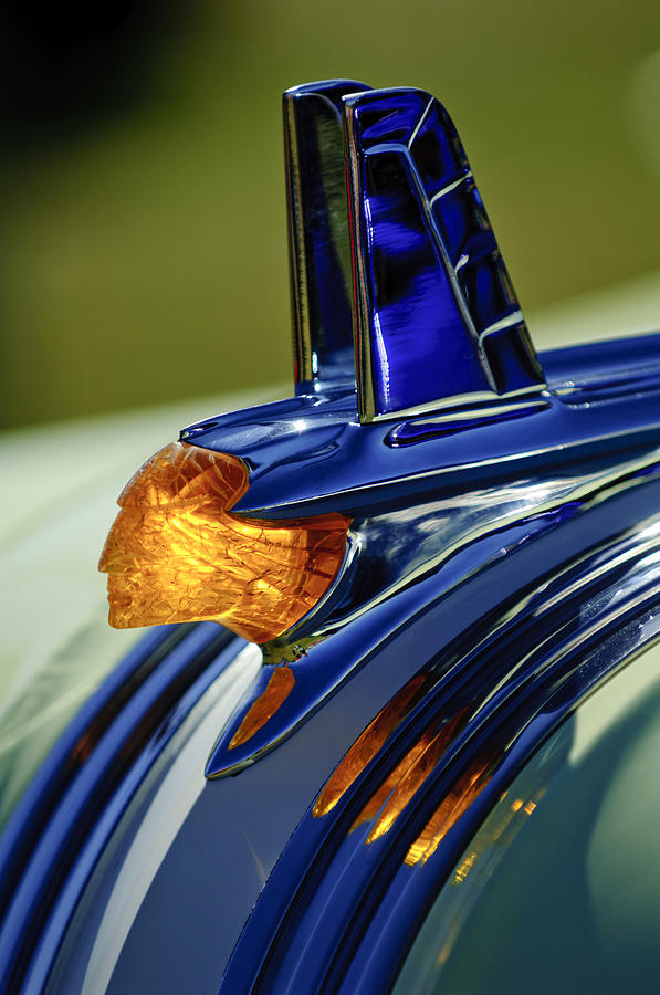 Chief Hood Ornament – Pontiac (1953) – Photo: Jill Reger