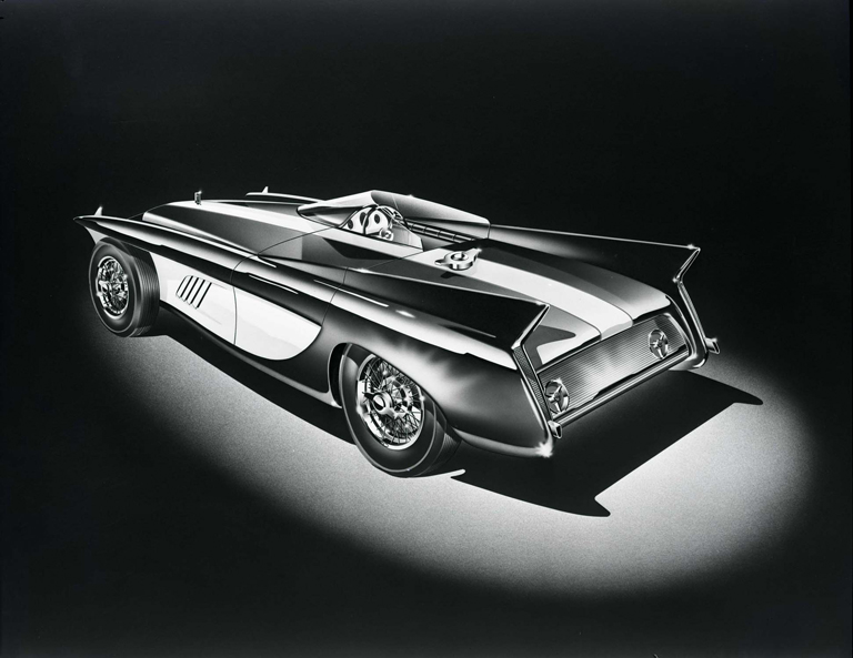 Gaylord Gladiator Speedster (1956) - Design Proposal by Brooks Stevens