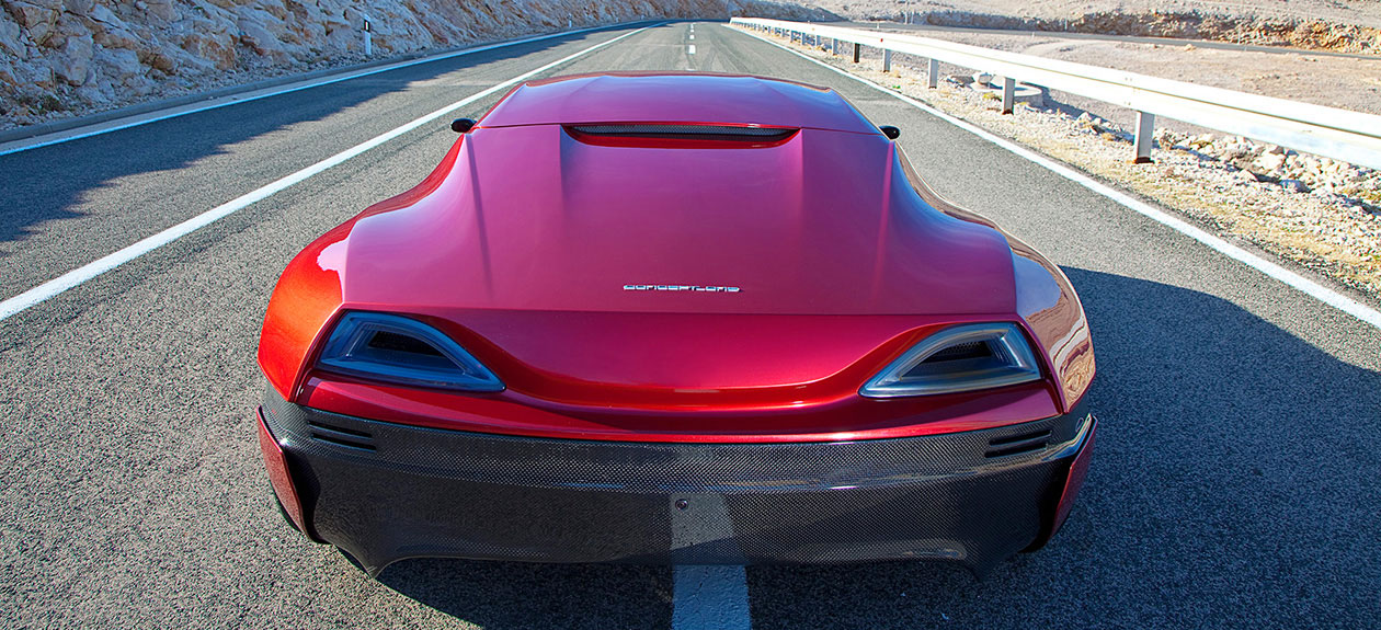 Rimac Concept One: Хорватский 1088-сильный электросуперкар