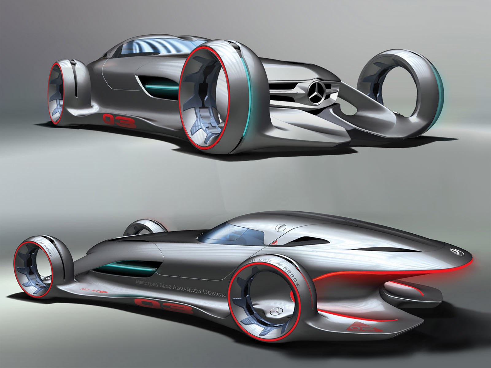 LA Design Challenge (2011): Mercedes-Benz Silver Arrow Concept