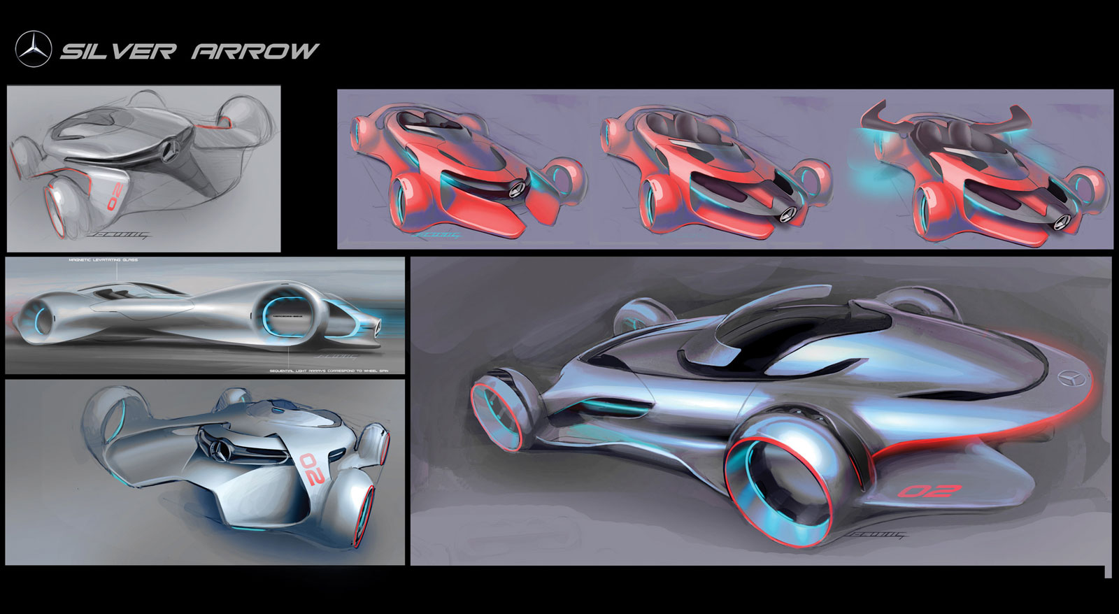 LA Design Challenge (2011): Mercedes-Benz Silver Arrow Concept