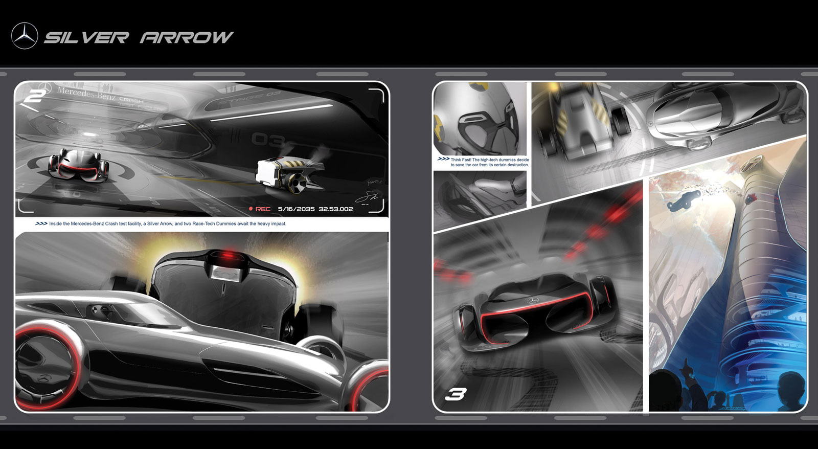 LA Design Challenge (2011): Mercedes-Benz Silver Arrow Concept