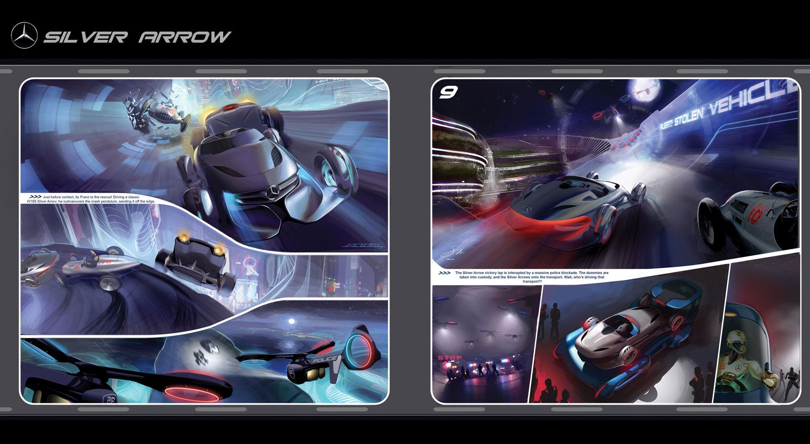 LA Design Challenge (2011): Mercedes-Benz Silver Arrow Concept