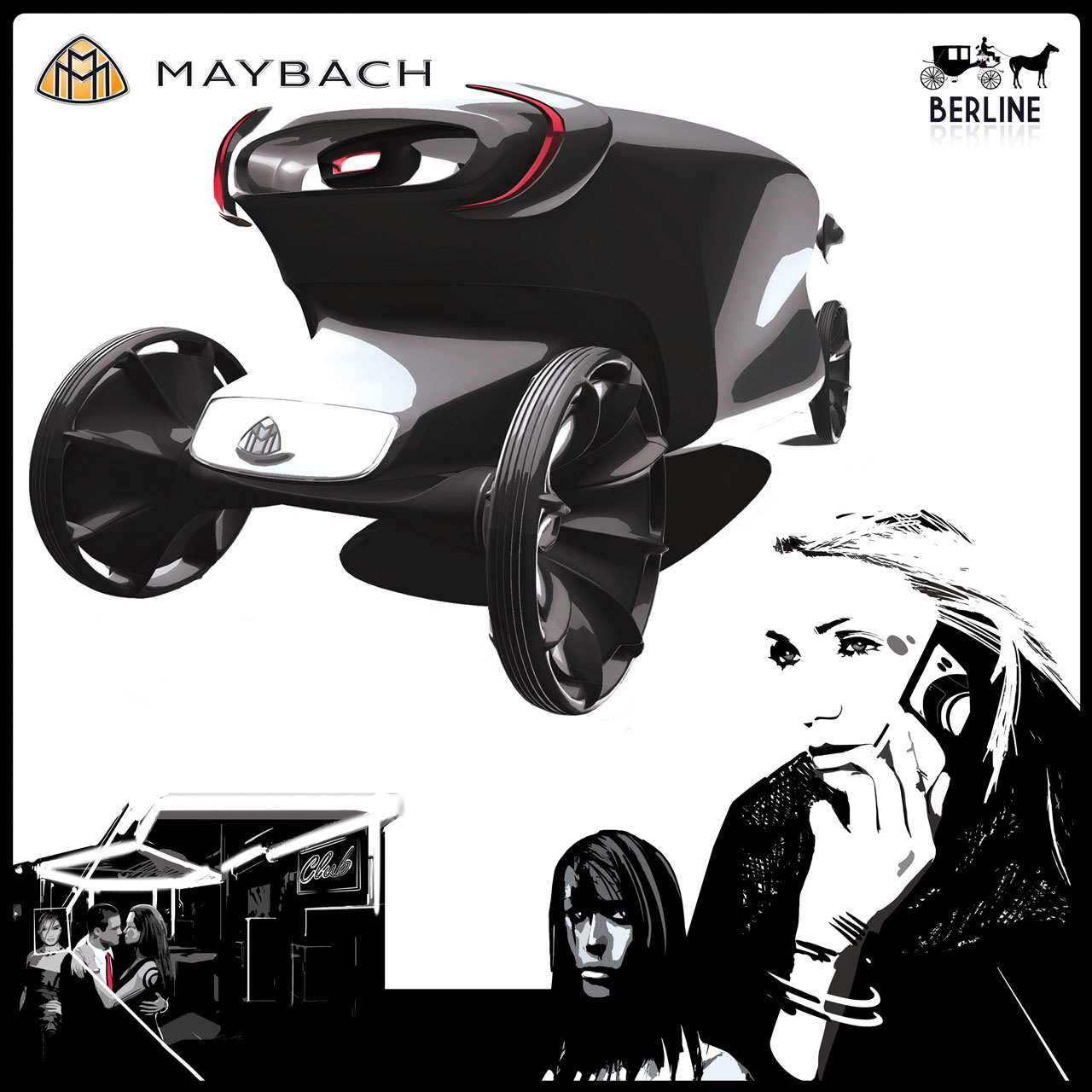 LA Design Challenge (2011): Maybach Berline Concept