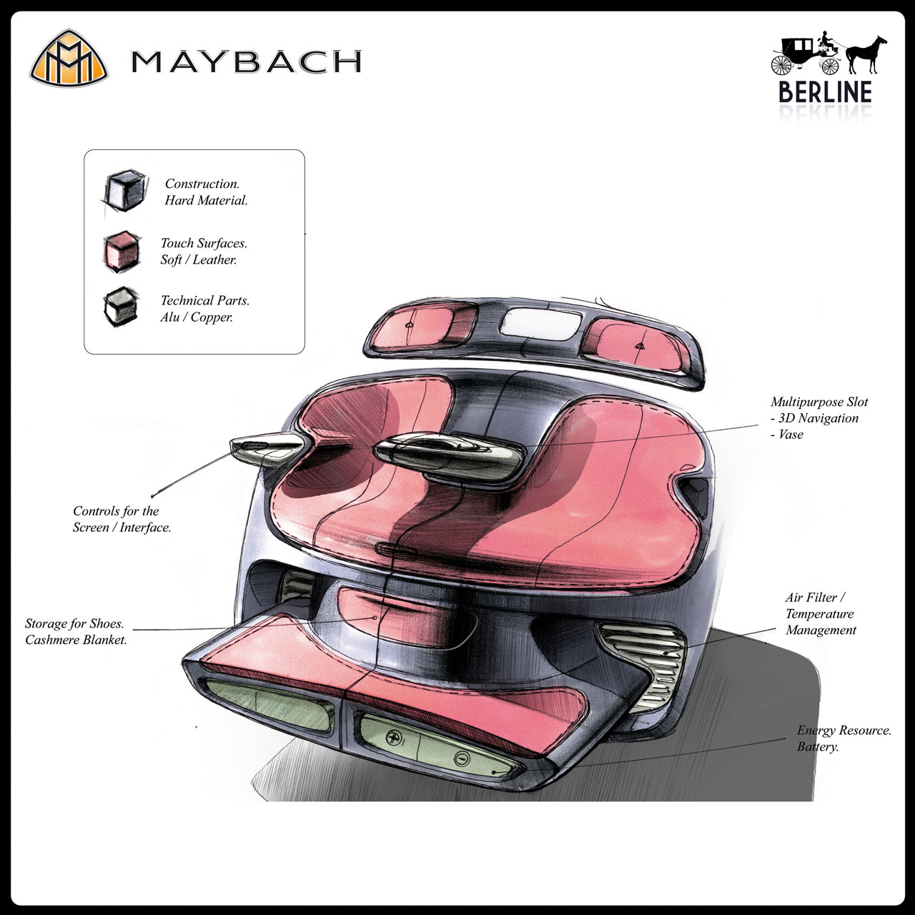 LA Design Challenge (2011): Maybach Berline Concept