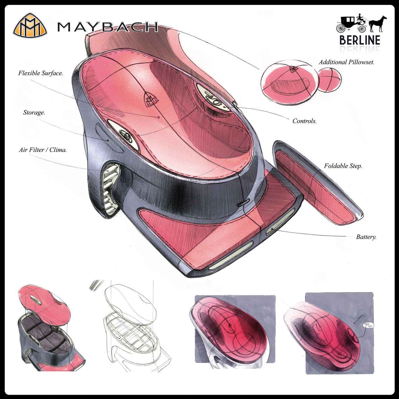 LA Design Challenge (2011): Maybach Berline Concept