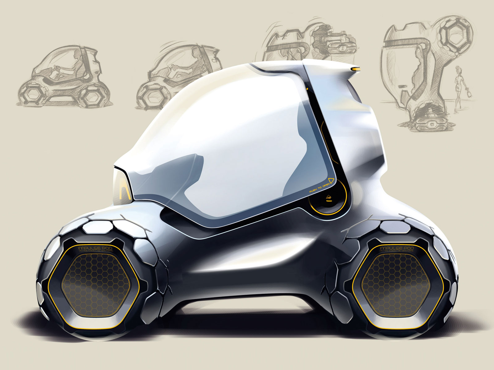 LA Design Challenge (2011): Smart 341 Parkour Concept 