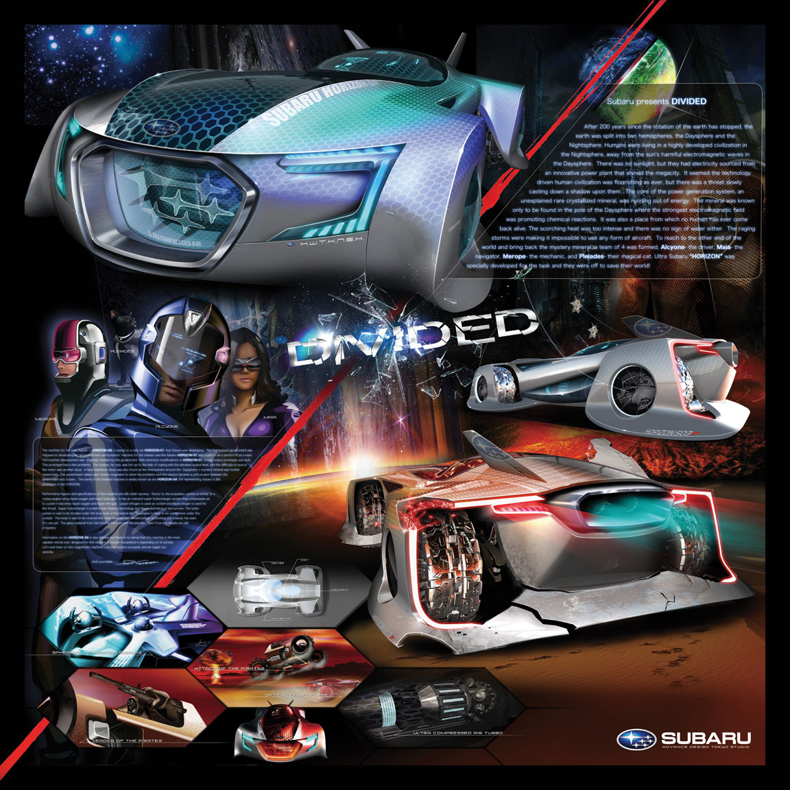 LA Design Challenge (2011): Subaru Horizon Concept 