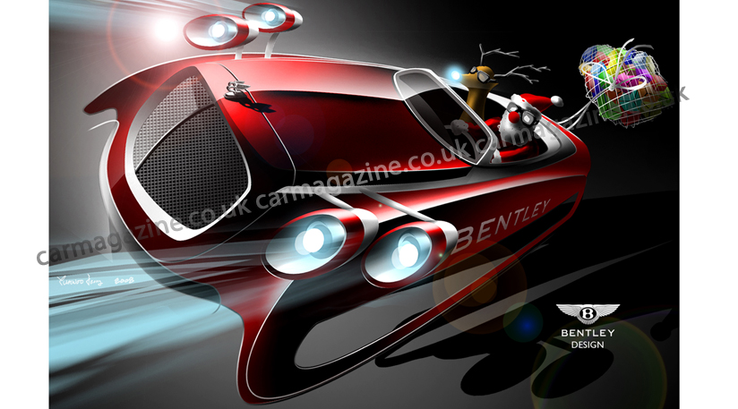 Bentley-designed Santa's sleigh (2008)