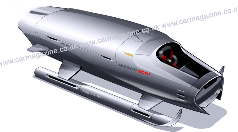 Nissan-designed Santa's sleigh (2008)