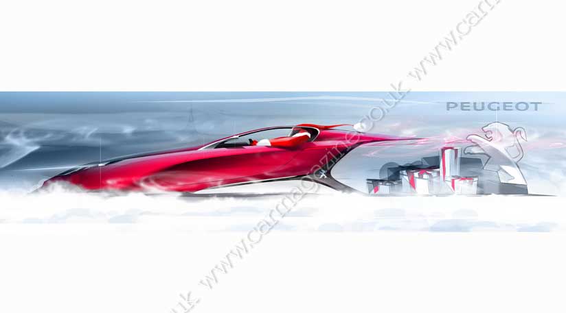 Peugeot-designed Santa's sleigh (2010)