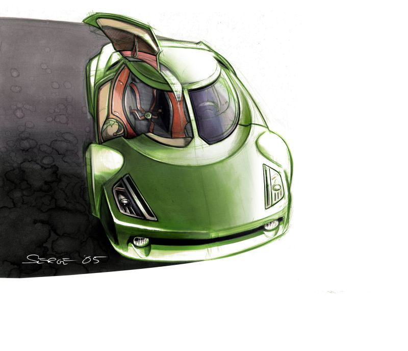 Fenomenon Stratos (2005) - Design Sketch