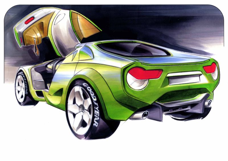Fenomenon Stratos (2005) - Design Sketch