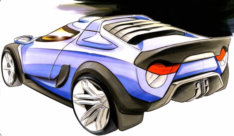 Fenomenon Stratos (2005) - Design Sketch