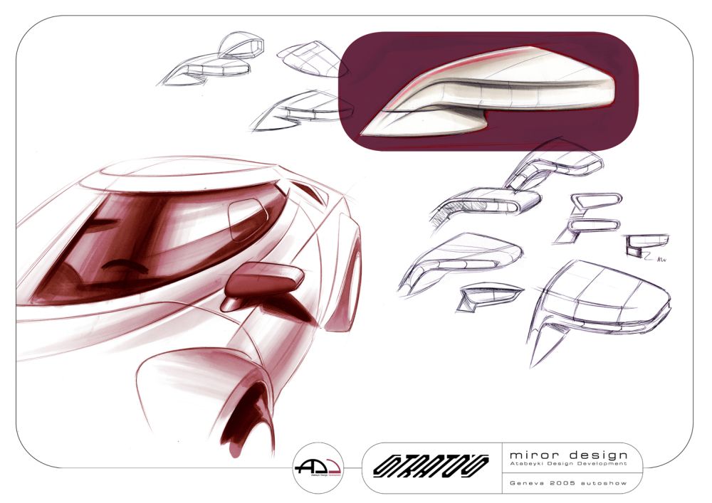 Fenomenon Stratos (2005) - Design Sketch by Hermidas Atabeyki