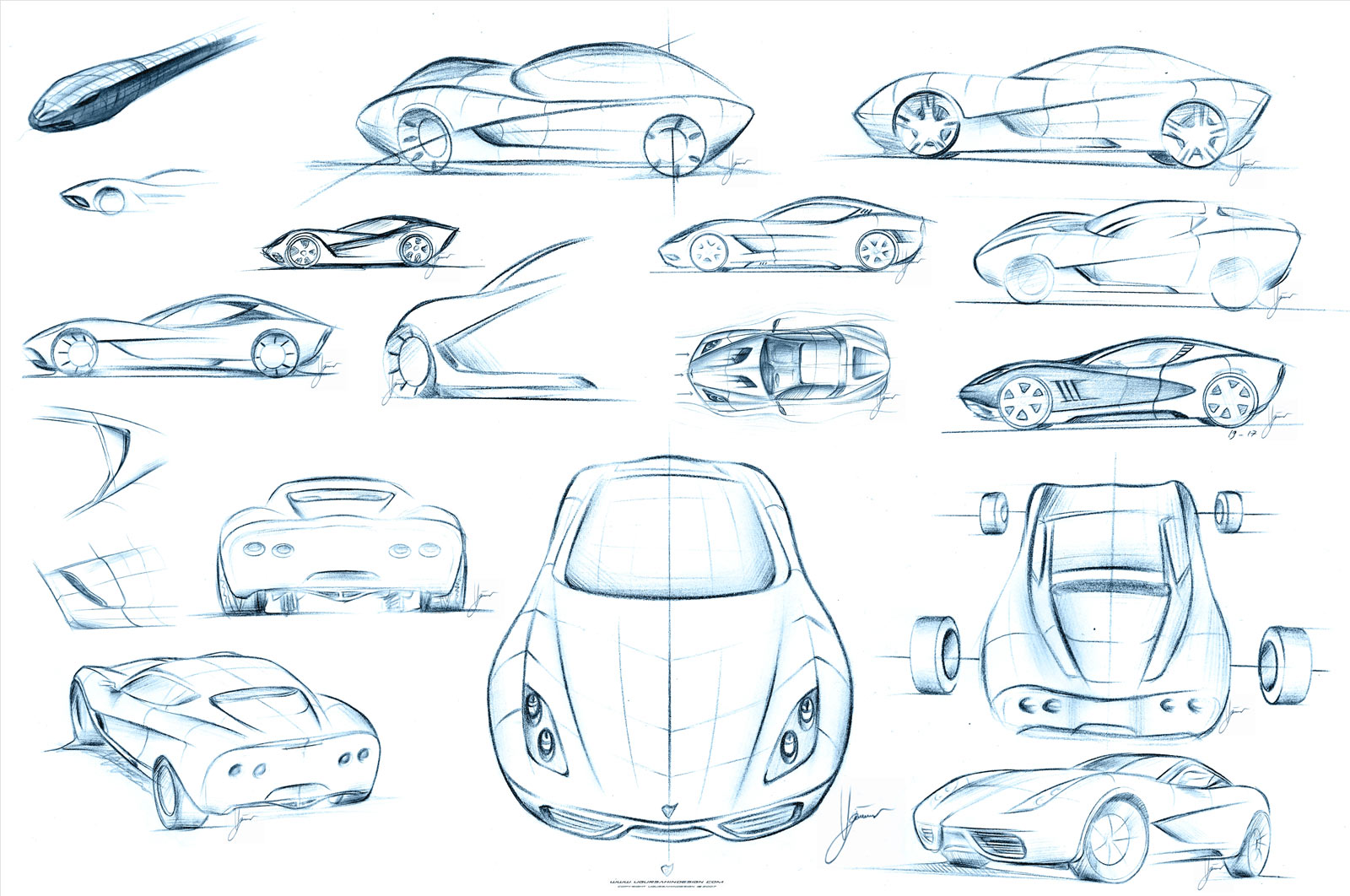 Corvette Z03 (2008): Ugur Sahin Design