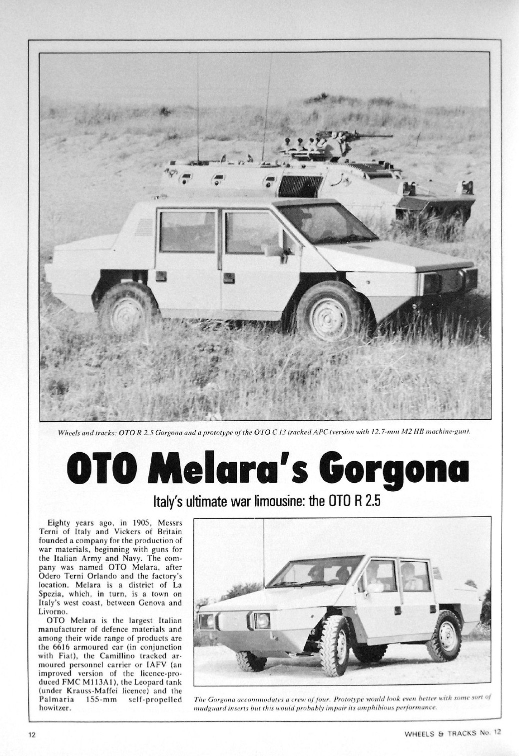 Oto Melara R 2.5 Gorgona (1982)