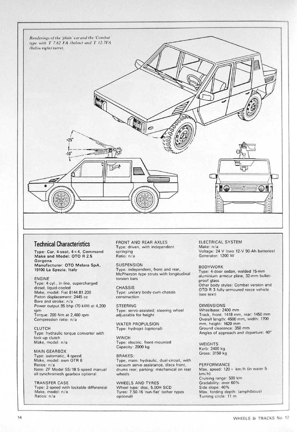 Oto Melara R 2.5 Gorgona (1982)